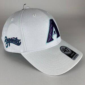 Arizona Diamondbacks MLB White 47 Brand MVP Snapback Hat New